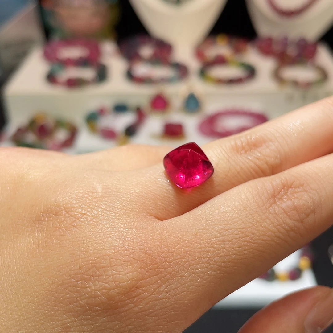 手链未镶嵌碧玺用****6碧玺糖塔