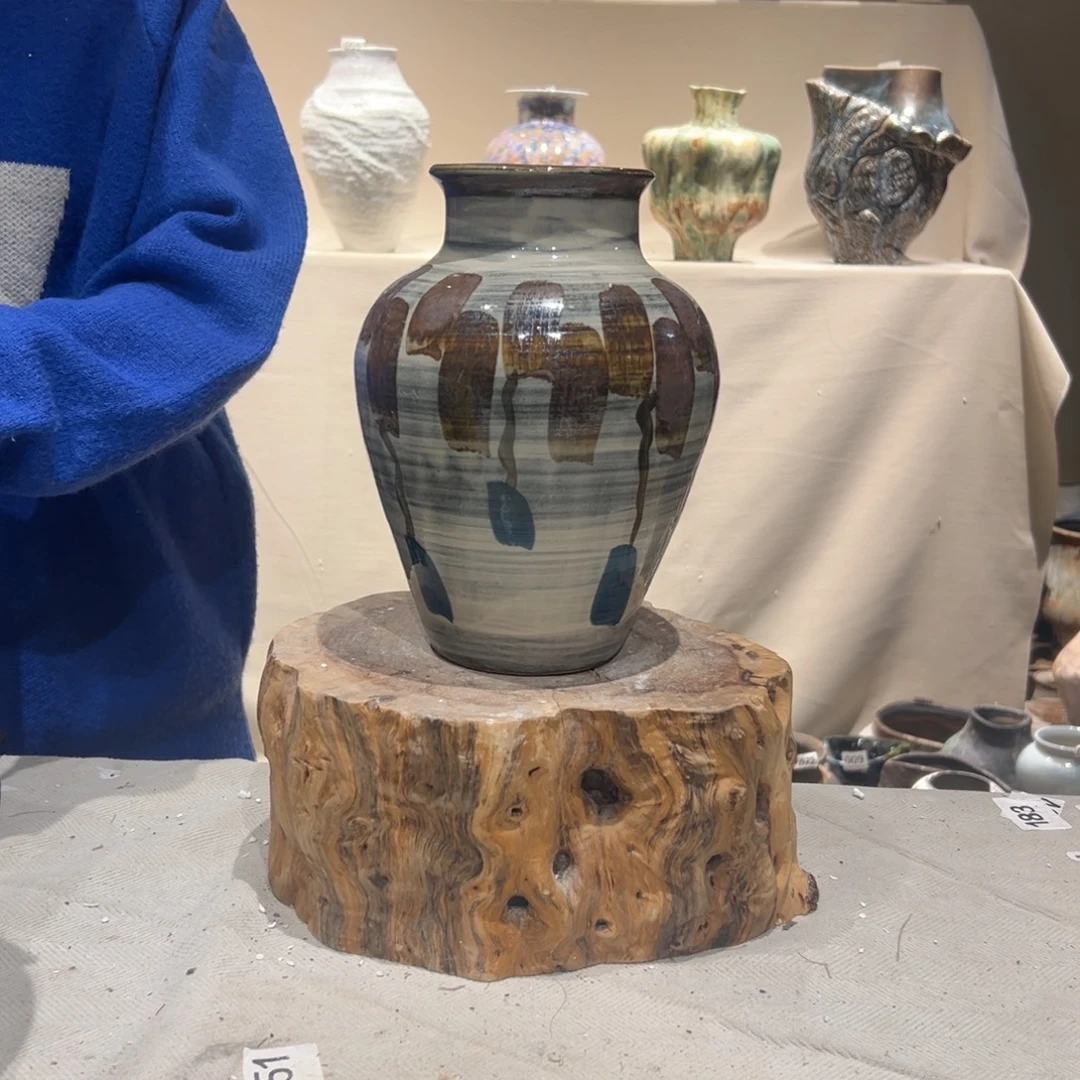 景德镇高温陶瓷花瓶摆件83花瓶摆件