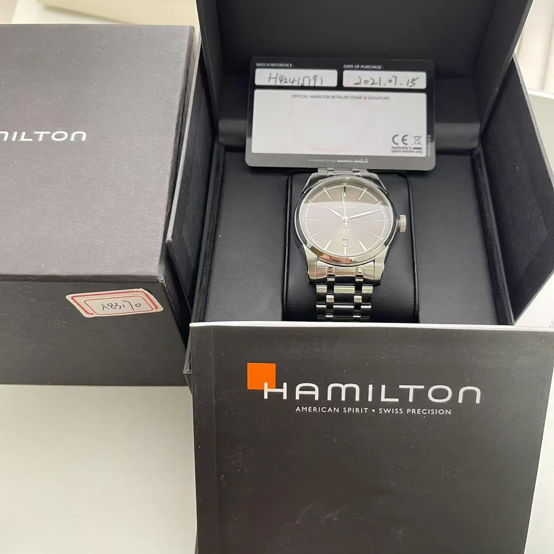 95新 Hamilton/汉米尔顿 美国经典/A83170/42mm/自动机械/2021全