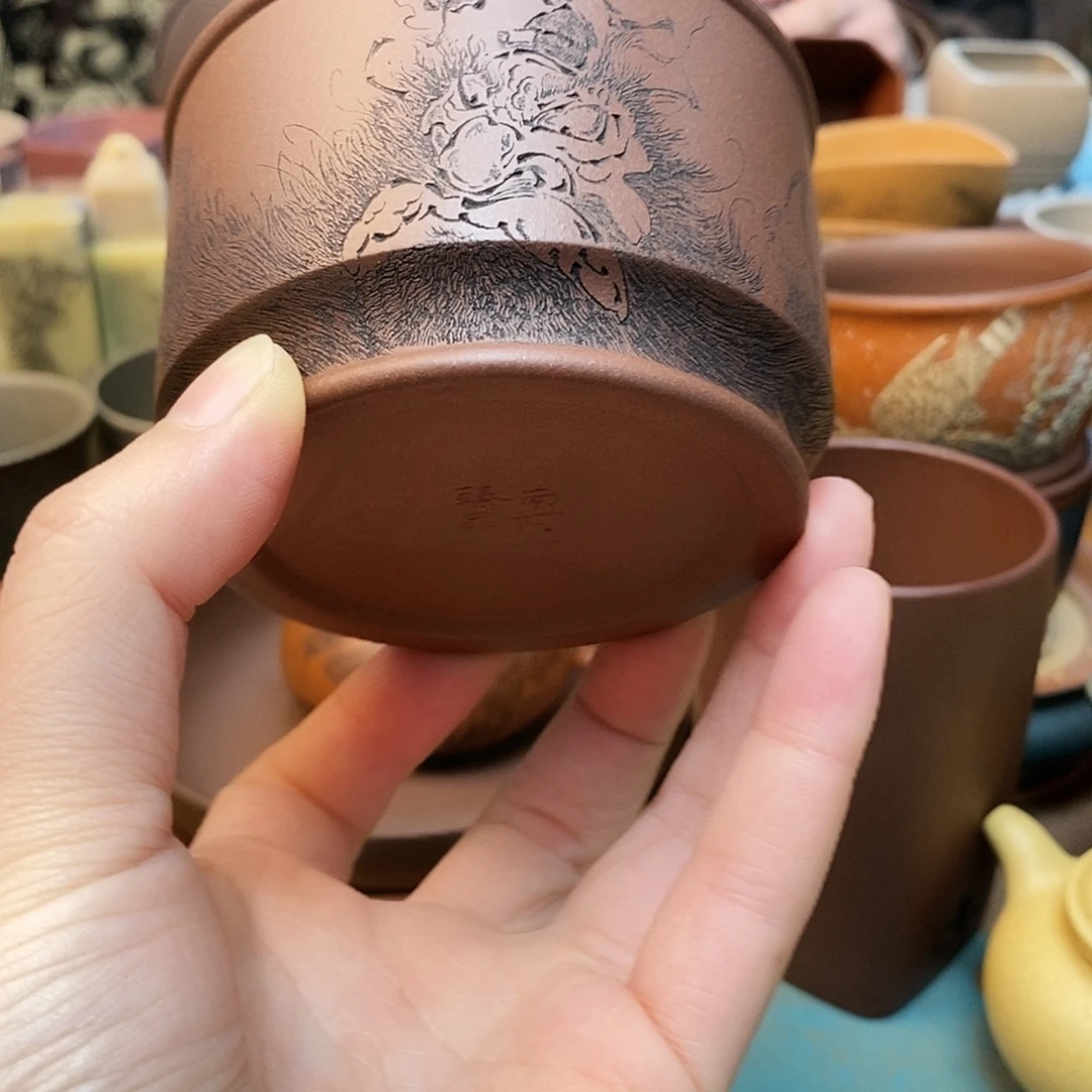 紫砂茶宠宜兴紫砂杯