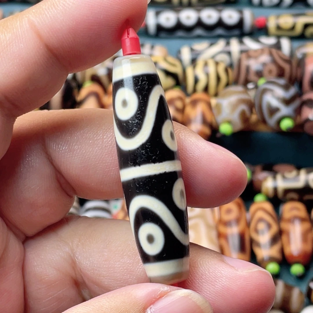 玛瑙/玉髓未镶嵌颈饰聚缘水纹八