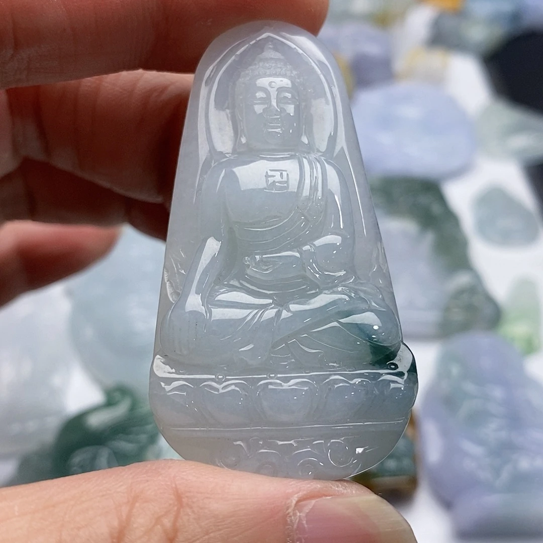 翡翠未镶嵌颈饰12345678