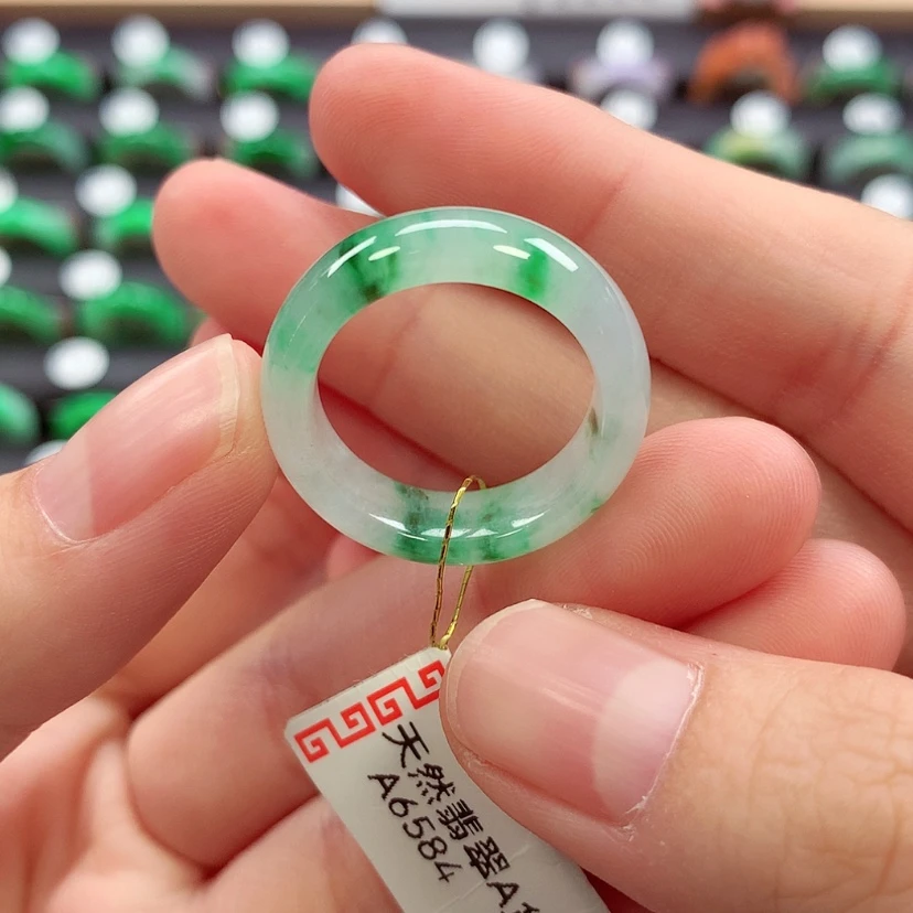 【闪购商品】未镶嵌戒指翡翠17/18号