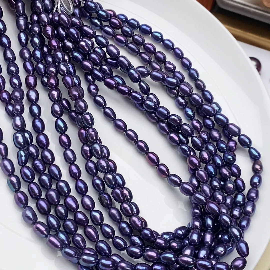 淡水珍珠颈饰银S925镶嵌