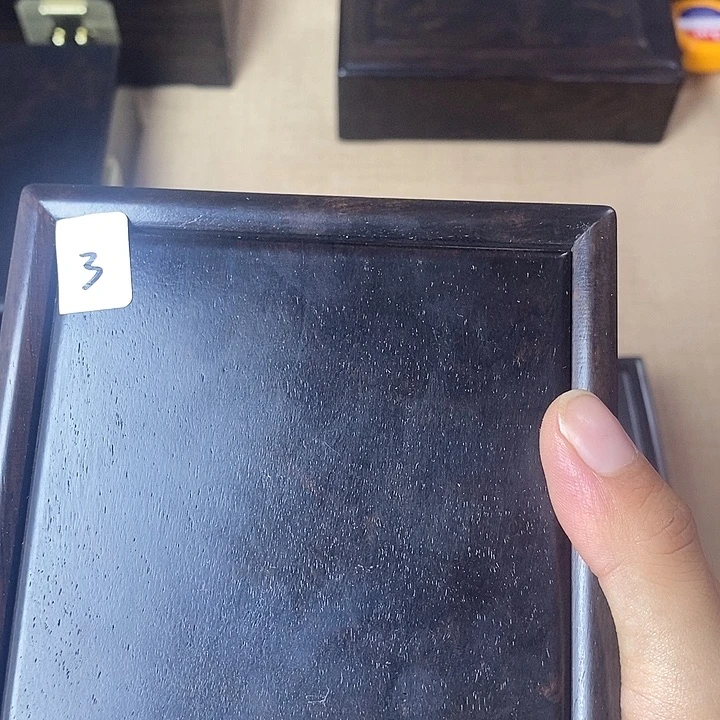 木赵*二紫光檀手串收纳盒