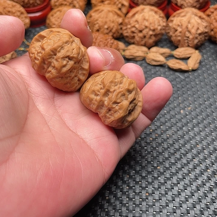 把件文玩核桃蛤蟆头38尺