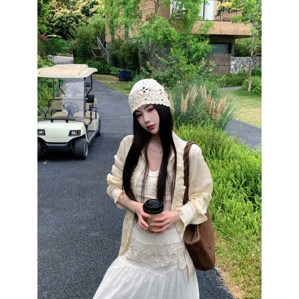 【赵小小yiamo】26750 设计感木耳边绑带衬衫法式优雅显瘦系带上衣