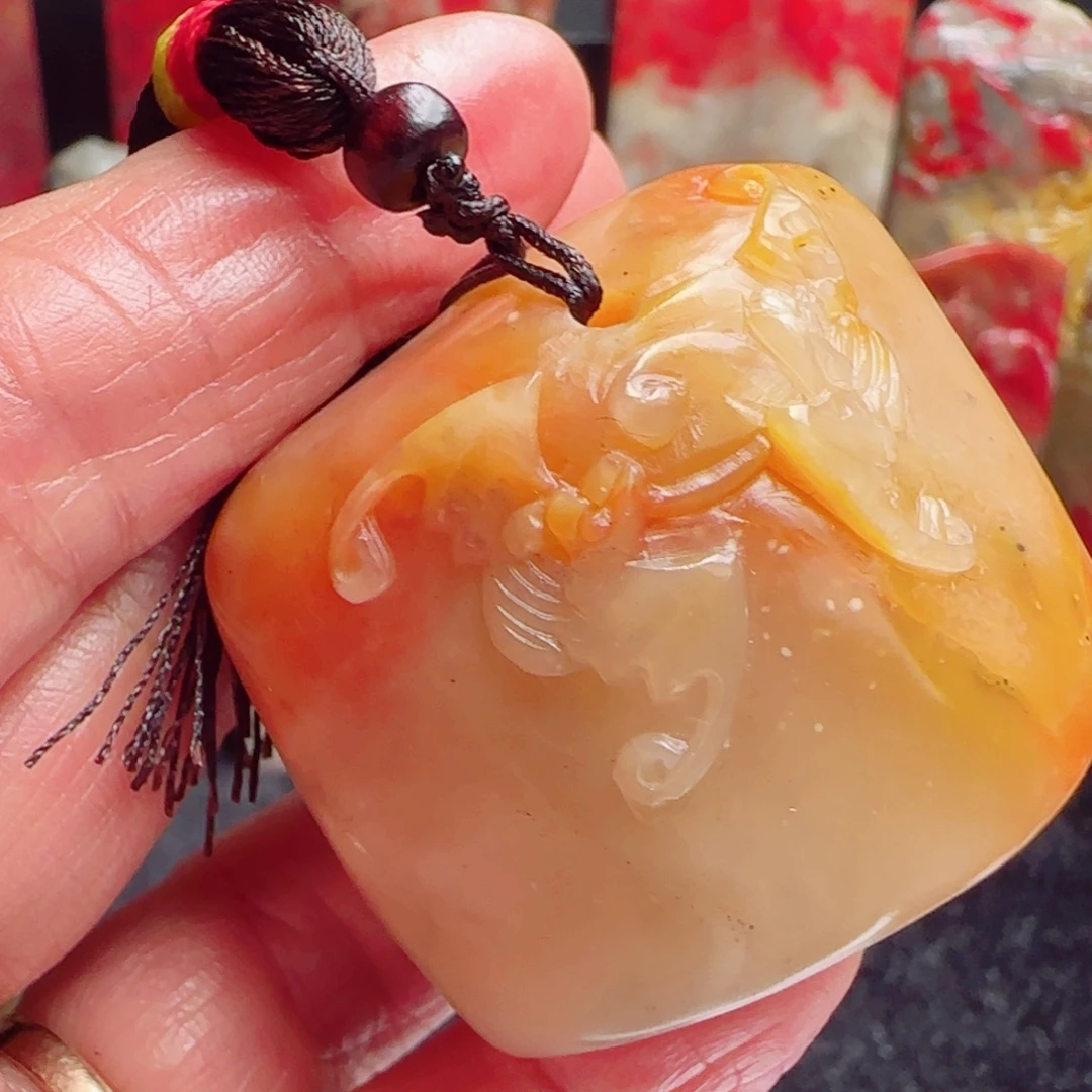 昌化石田黄石印章