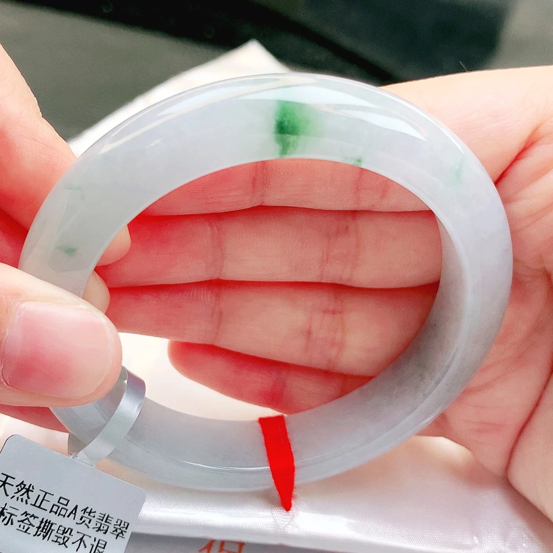 翡翠未镶嵌手镯缅甸天然a货翡翠手镯