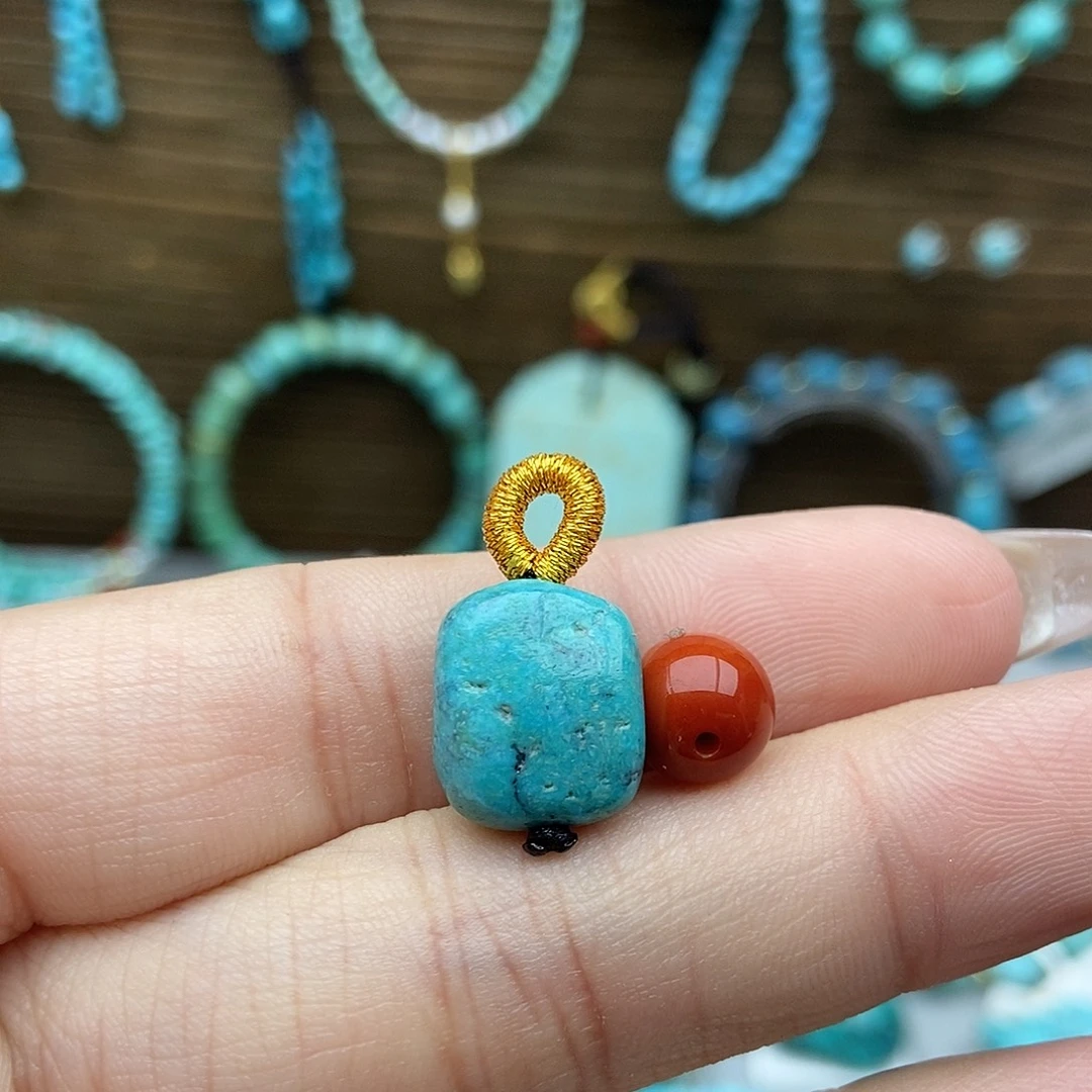 南红玛瑙未镶嵌随行侧挂