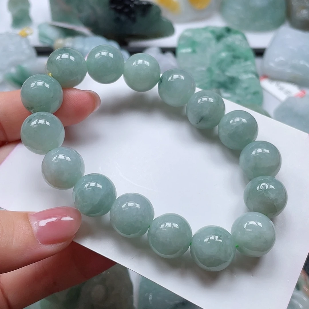 翡翠未镶嵌吊坠(不含链)卡12.9mm