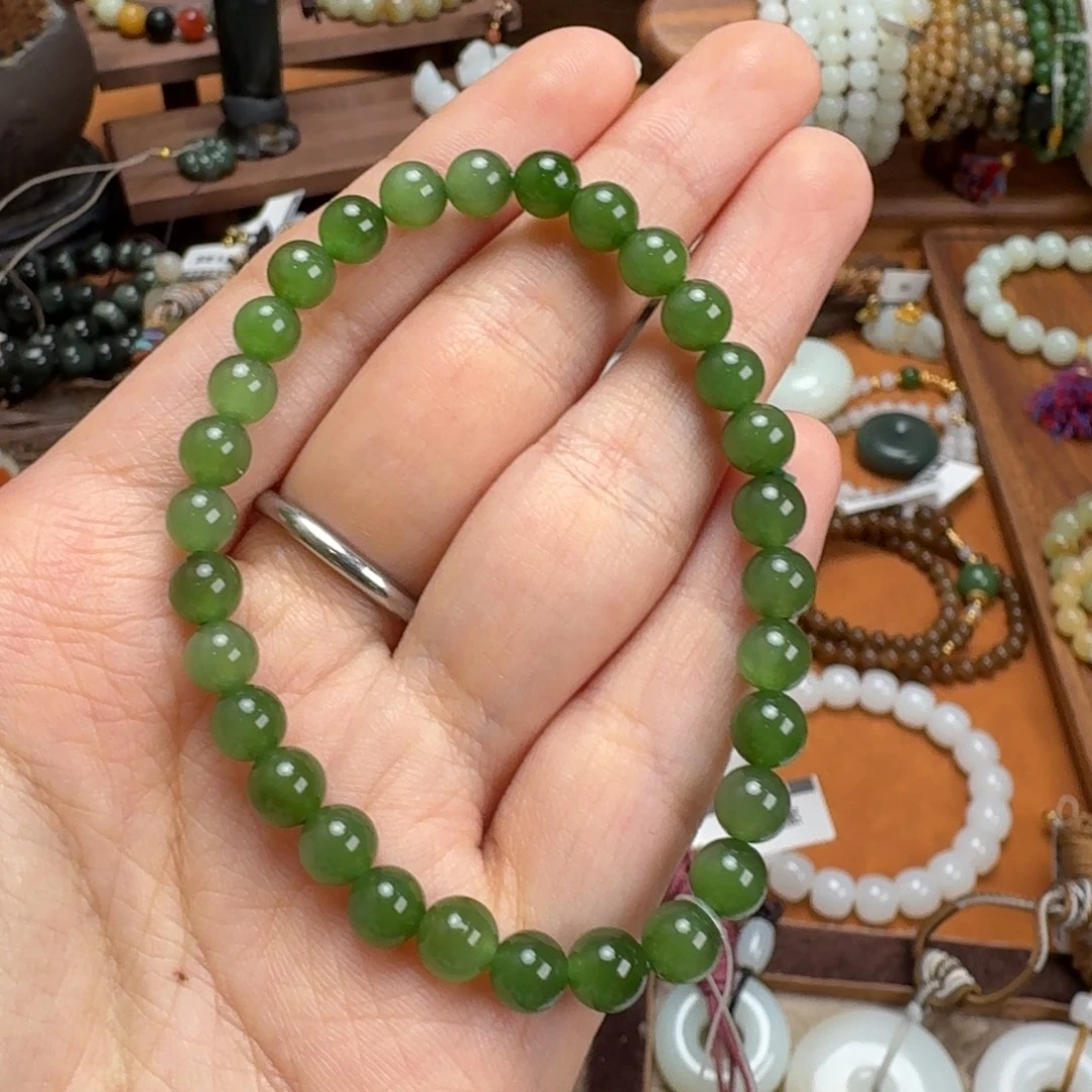 和田玉（糖玉）未镶嵌手链