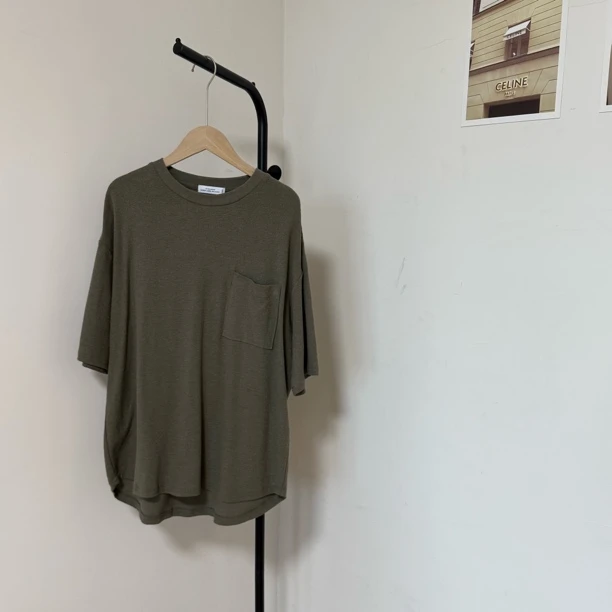 DOB｜日制文艺复古雨露亚麻T恤Green label relaxing 轻盈透气