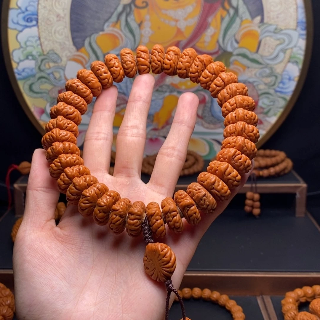 手串桃核龙纹桃核大肠