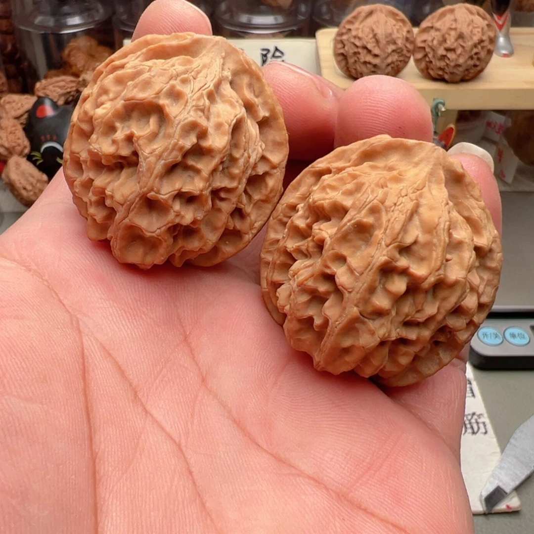 吊坠文玩核桃40尺全品苹果园