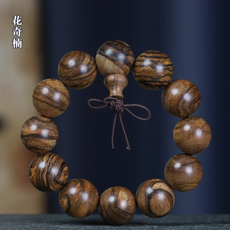 奇楠虎斑纹手串 （无礼盒）G09