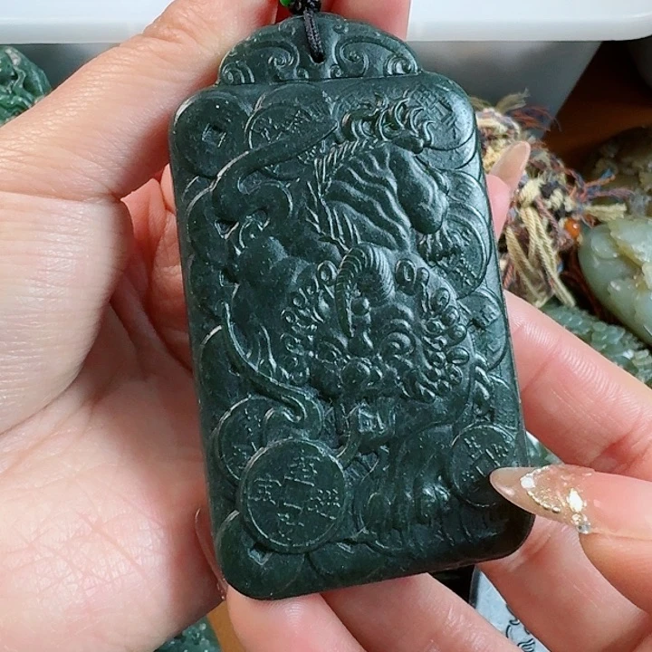 和田玉把件未镶嵌