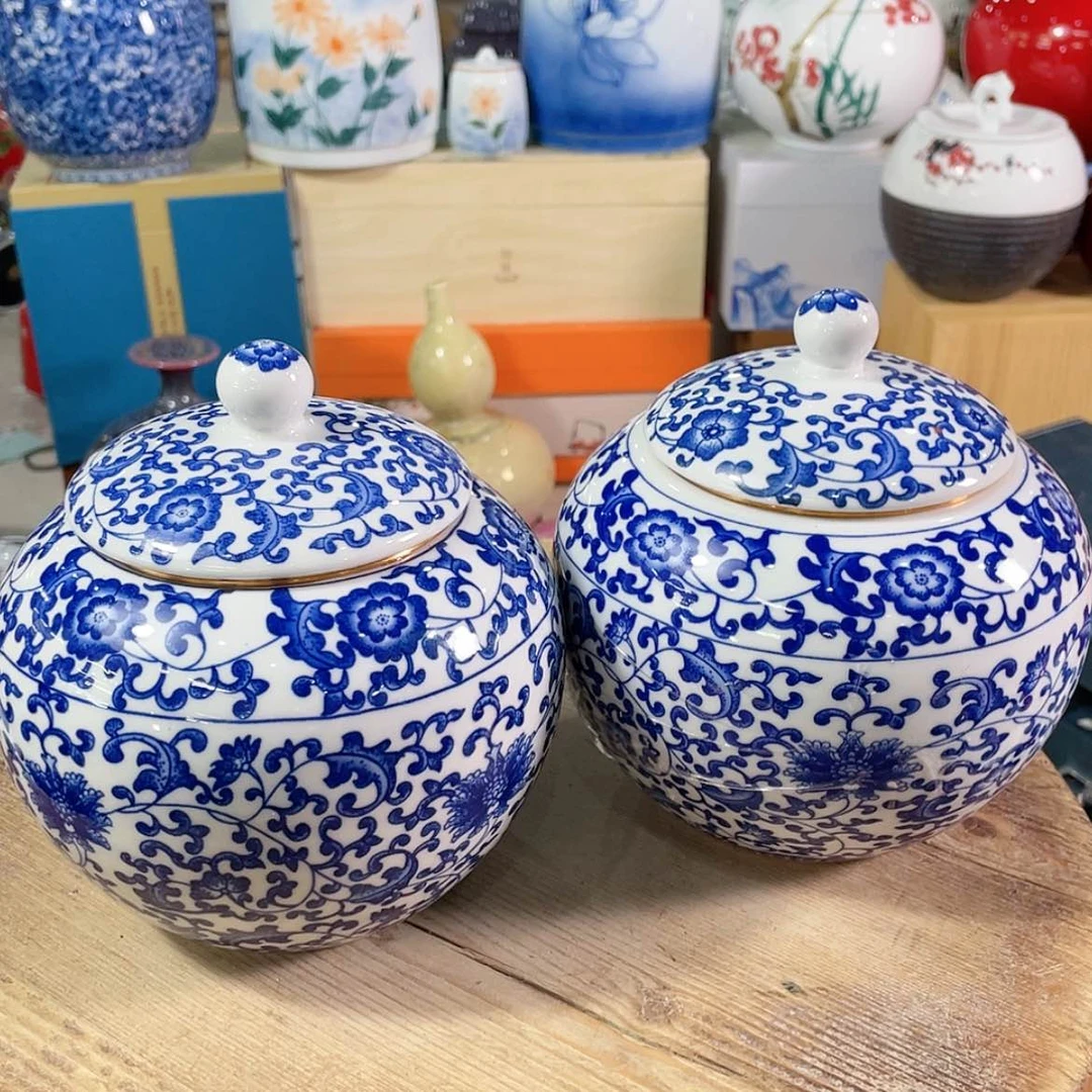 【闪购商品】罐陶瓷茶叶罐密封罐