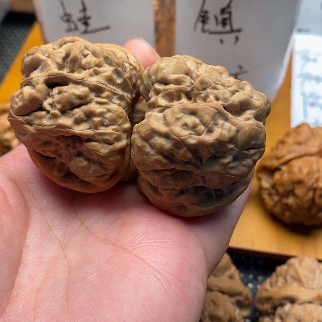 文玩核桃把件边43左右