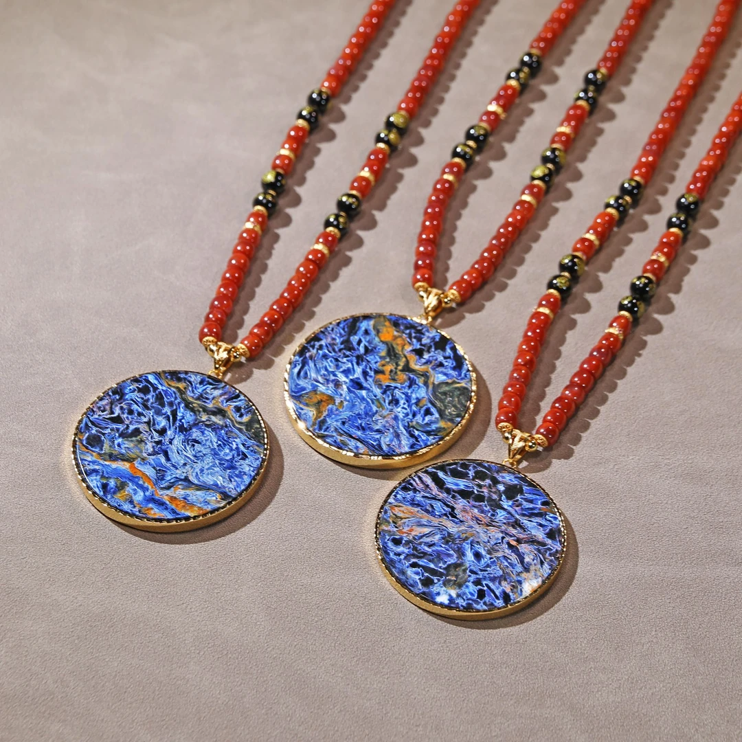 原创设计款圆牌DIY项链X30267多样性发一