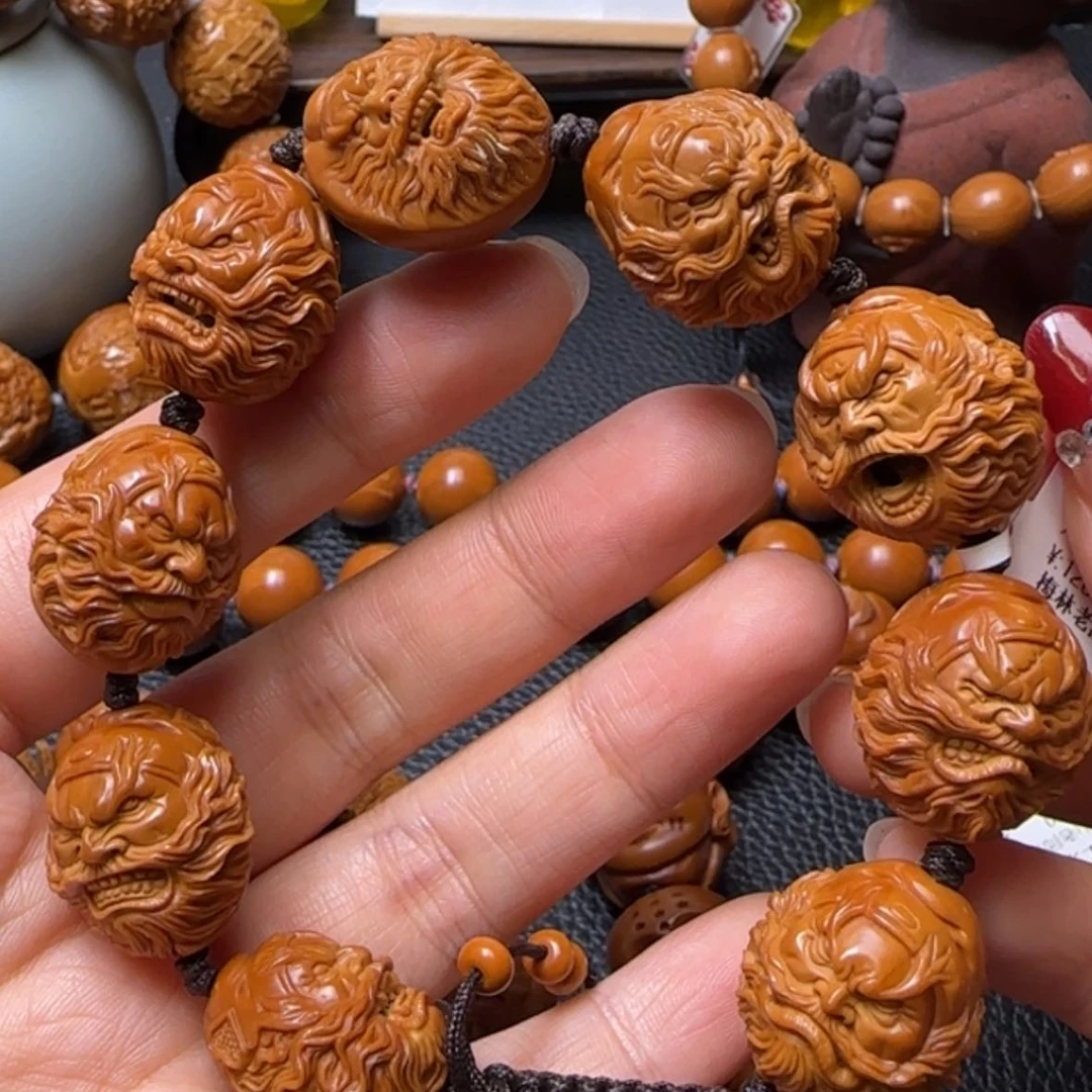 【闪购商品】橄榄核吊坠钟馗头