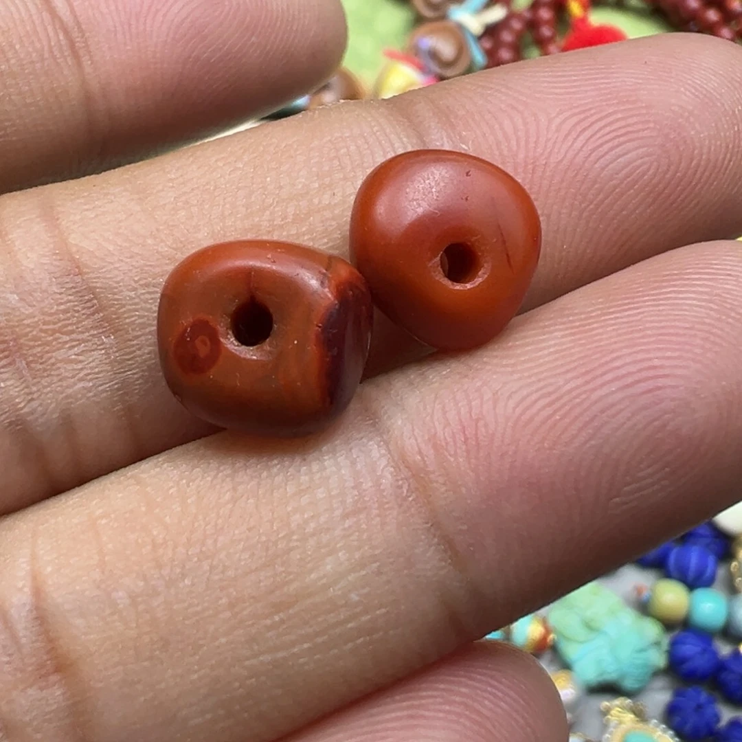 南红玛瑙未镶嵌颈饰