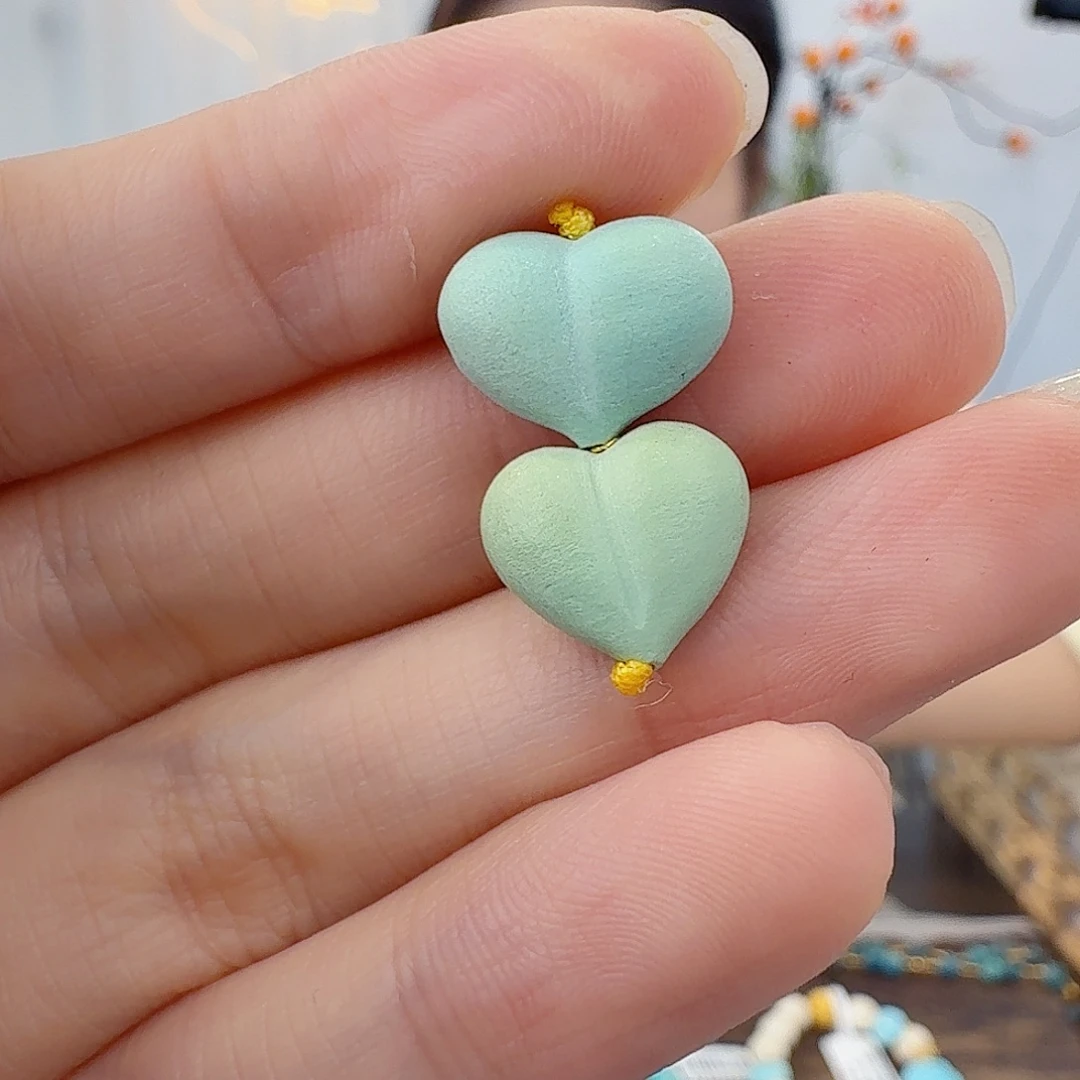 绿松石未镶嵌珠宝半成品