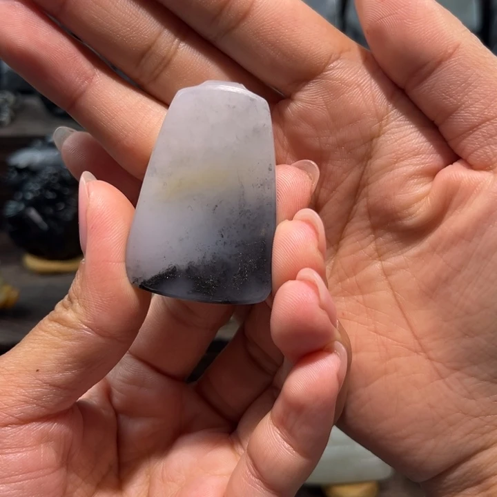 和田玉未镶嵌吊坠(不含链)