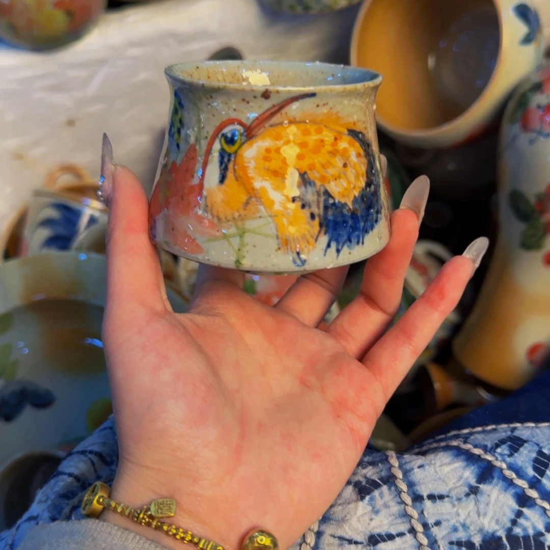 瓷片景德镇陶瓷手工手绘