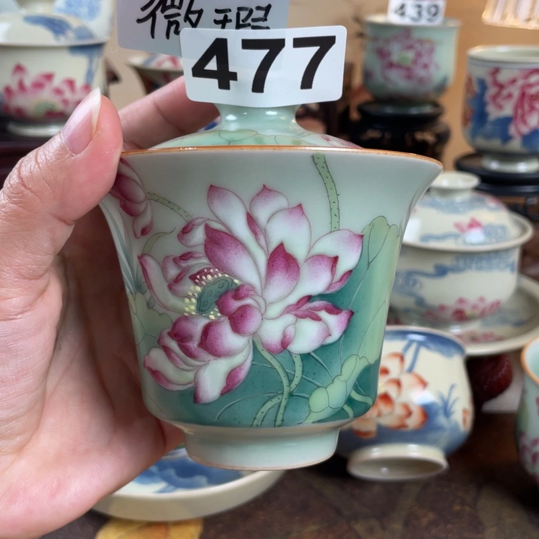 景德镇手绘茶具原创