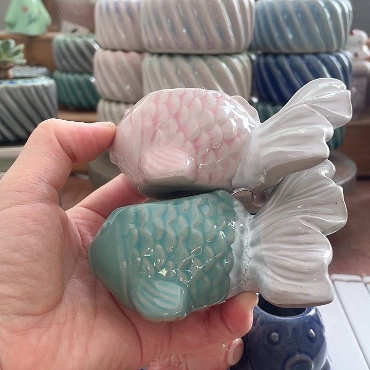 满9.9包邮发件半手工花盆浮力