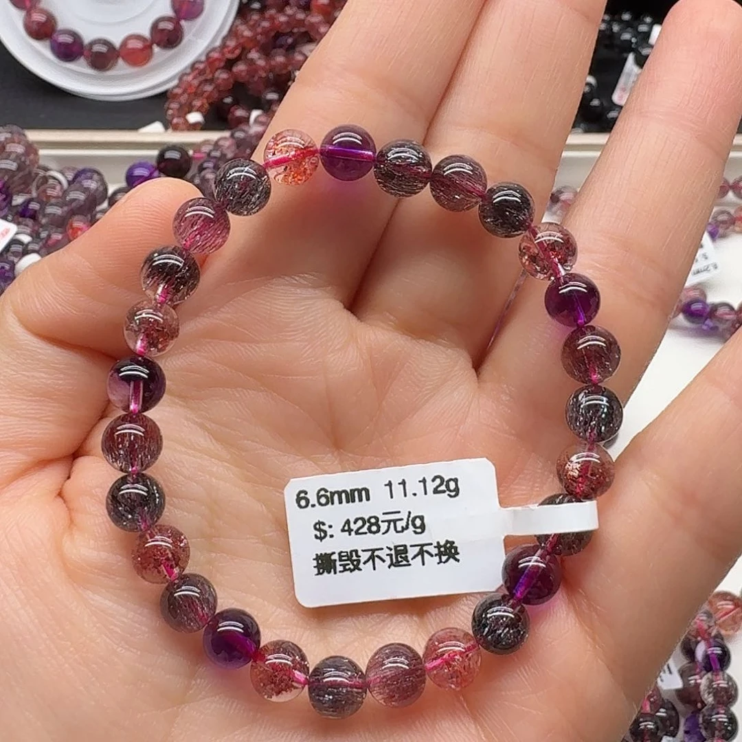 水晶手链未镶嵌天然水晶