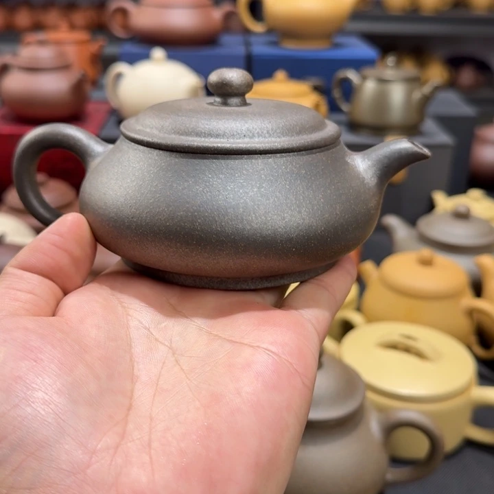 茶壶紫砂淡**风还原烧明炉270cc
