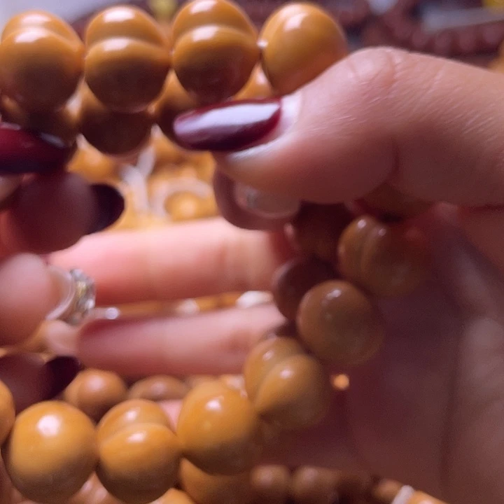 手串猴头核桃16尺寸镜面柯基屁桃手持全品无暇