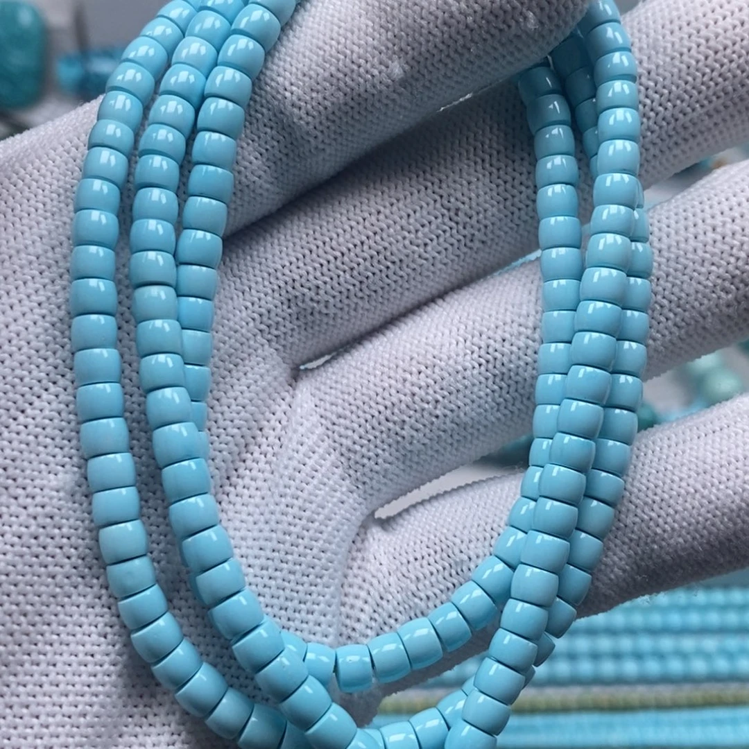 绿松石未镶嵌原矿纯干料绿松石