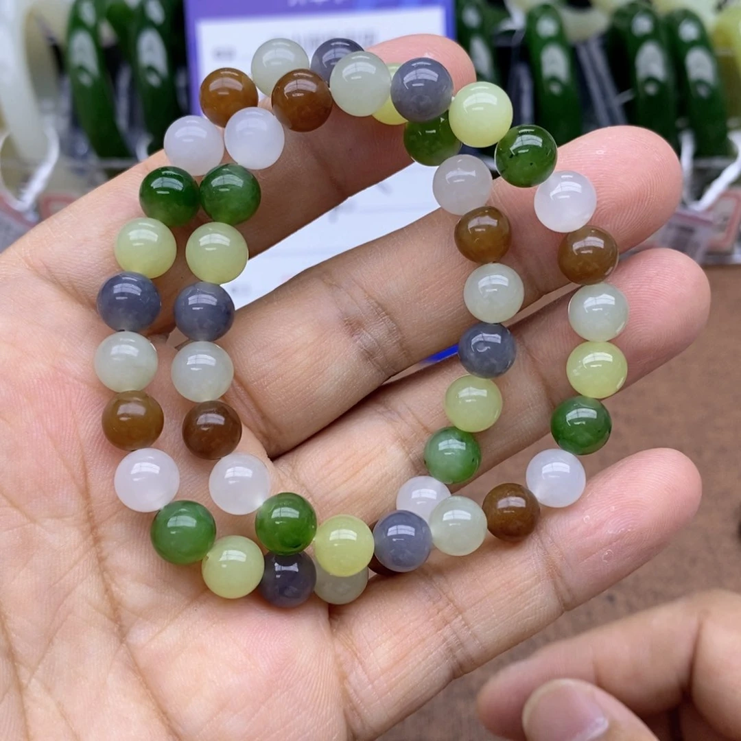 手串未镶嵌和田玉卡8