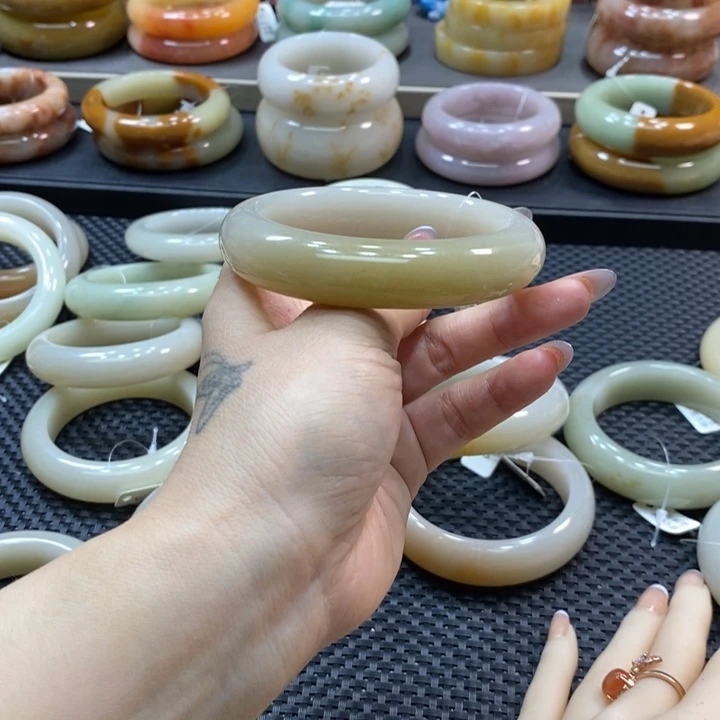 合金手镯石英质玉不*菜