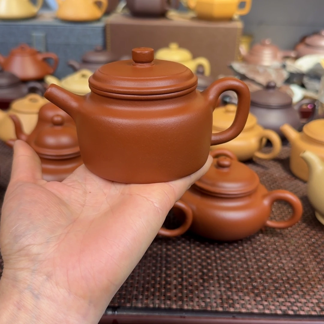 朱泥茶壶180毫升左右