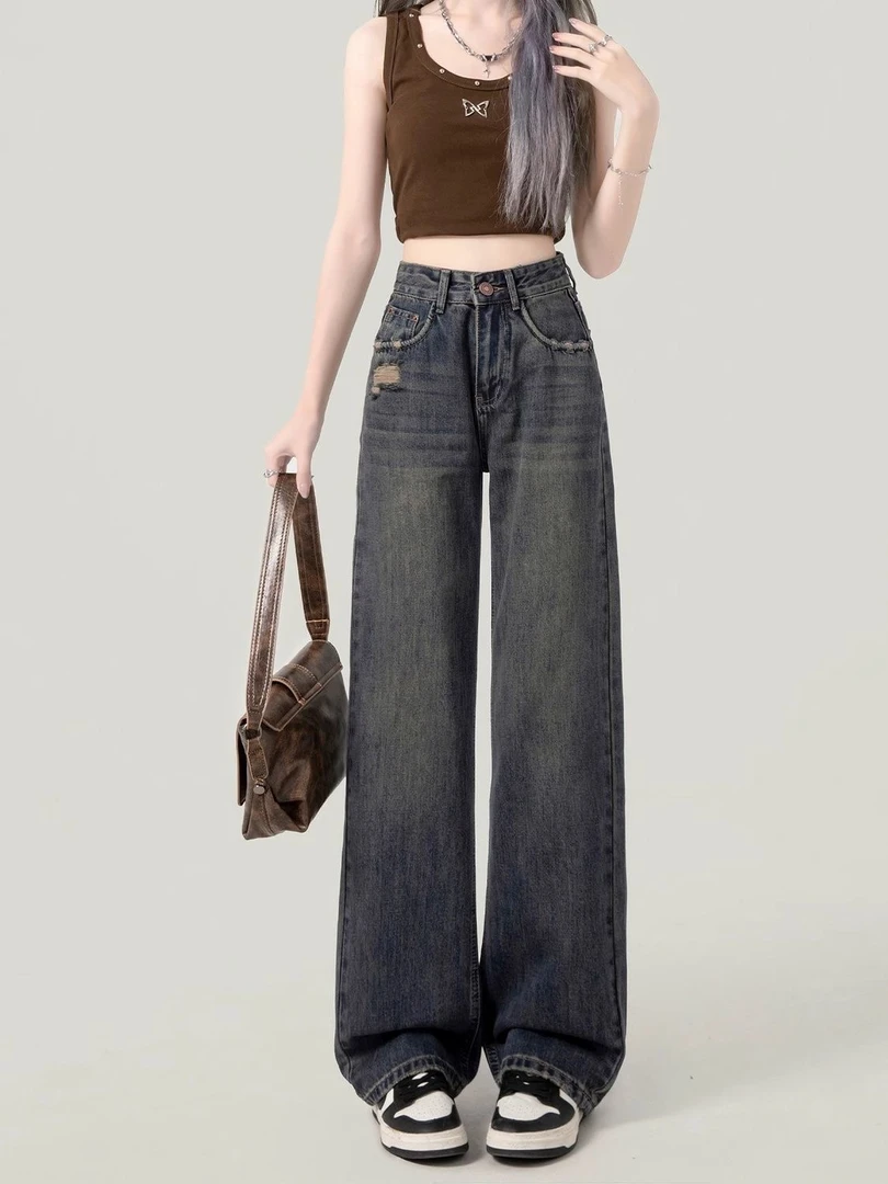 批发2026直筒宽松