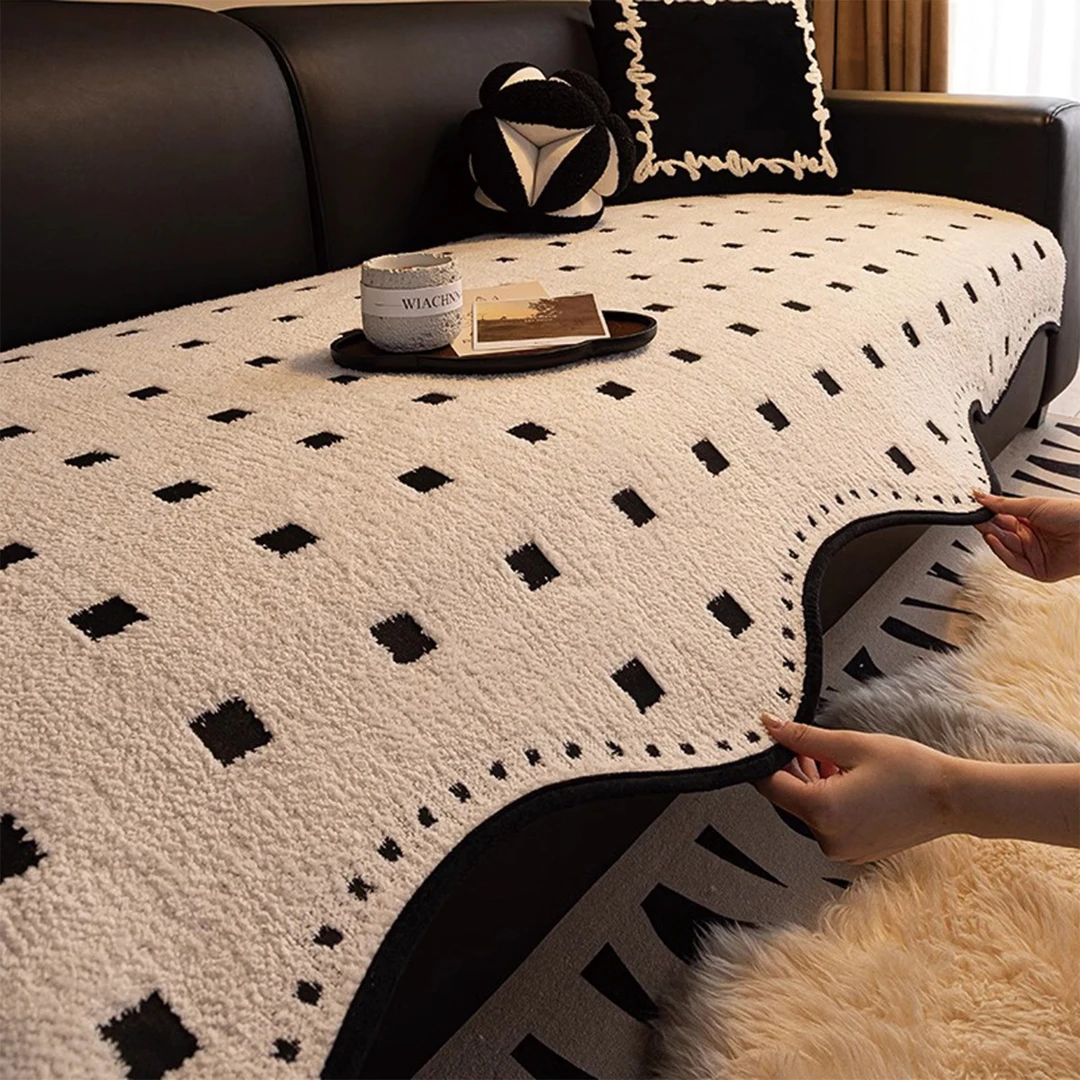 新款沙发垫子冬天异形防滑沙发坐垫防滑沙发专用盖布沙发盖布毯子