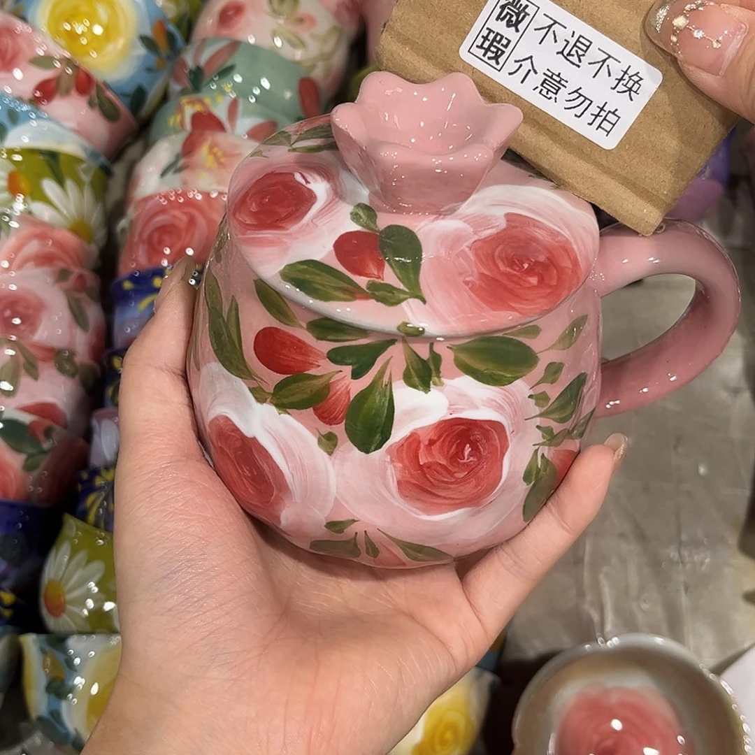 陶泥景德镇手工手绘高温釉下彩