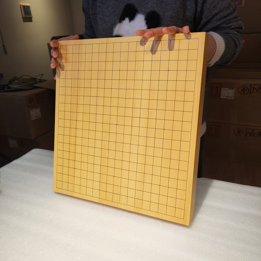 日本榧2寸拼盘围棋棋盘熊须棋盘店