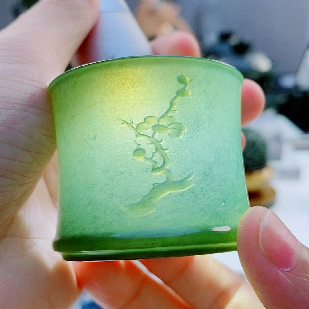 和田玉（青玉）未镶嵌把件