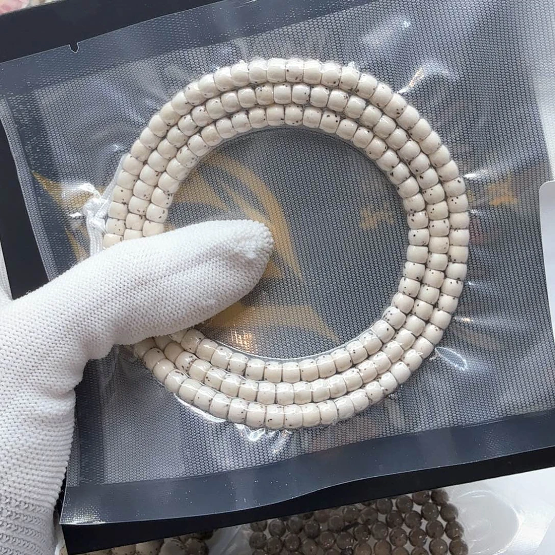 星月菩提吊坠13原白5左右108直切