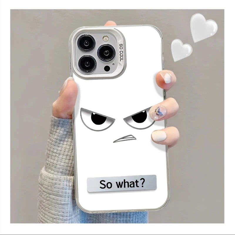 凶凶表情适用iphone16/15元气壳华为P70vivo小米14oppo创意