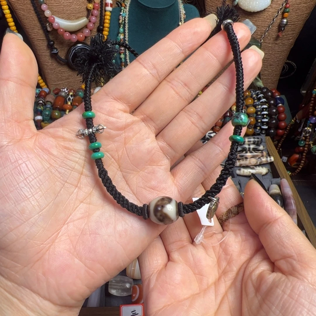 玛瑙/玉髓未镶嵌项链