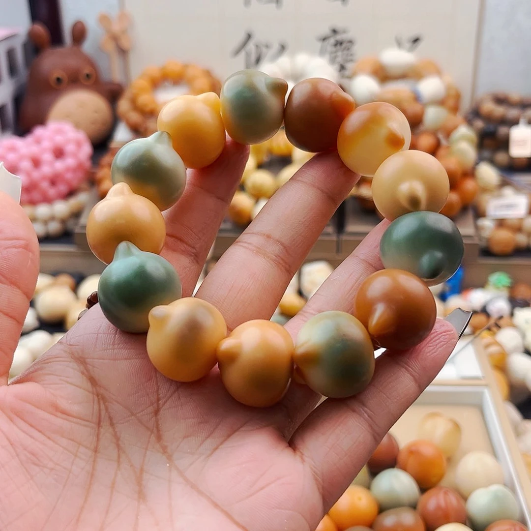 菩提根/象牙果手串多宝猫/头瑕六折不退换