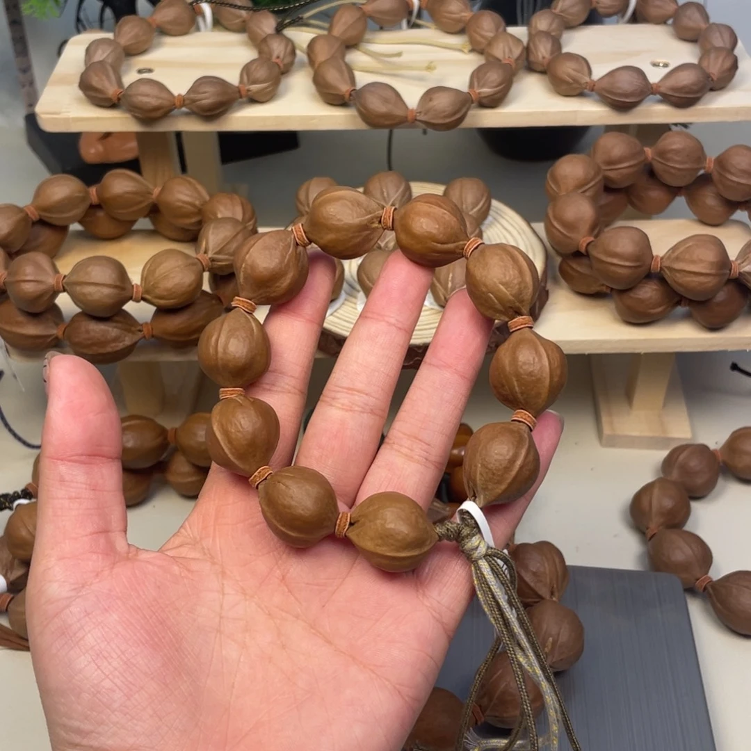 ****风橄榄核手串/手链19.5*24梅林铁核