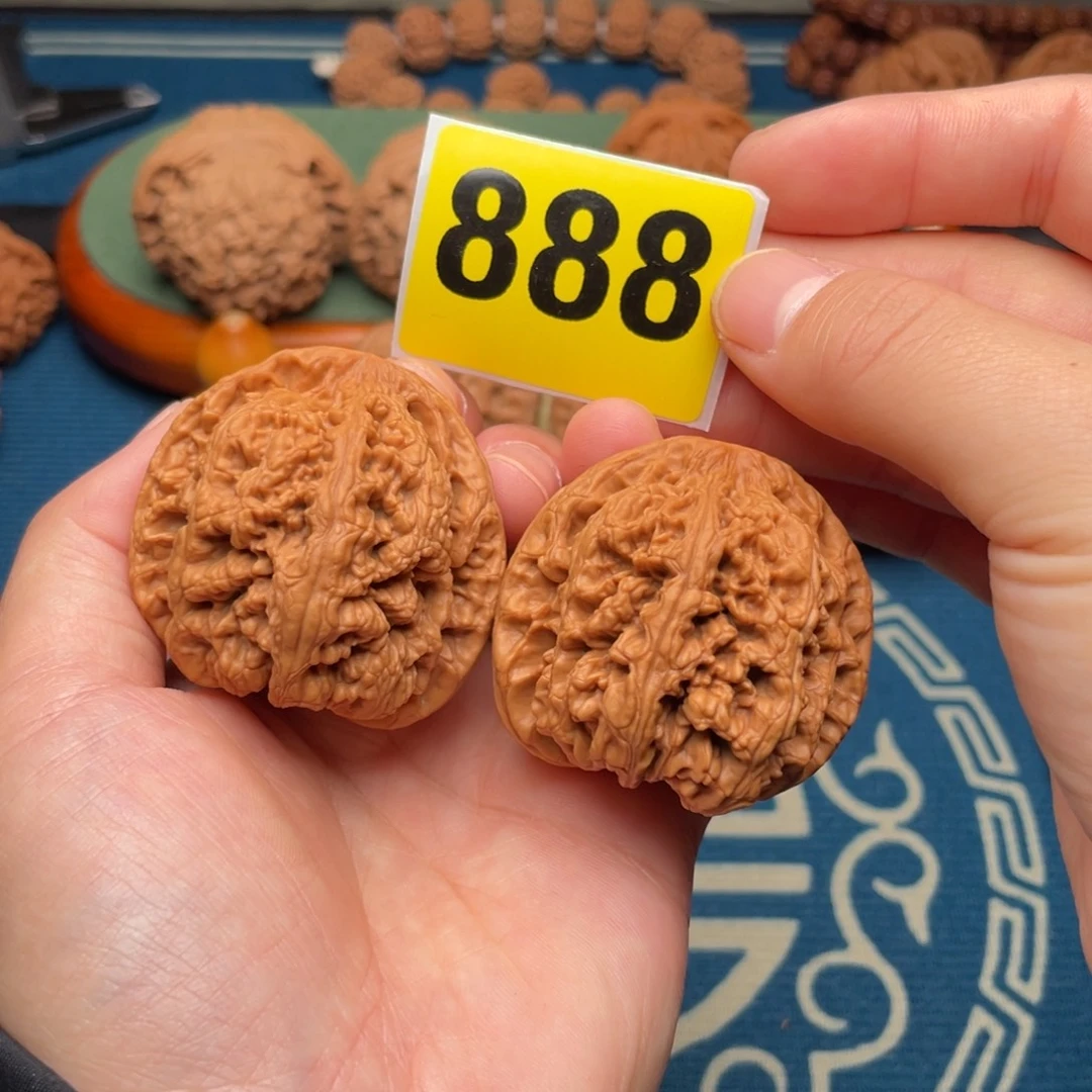 把件文玩核桃45高庄粗筋60克888号