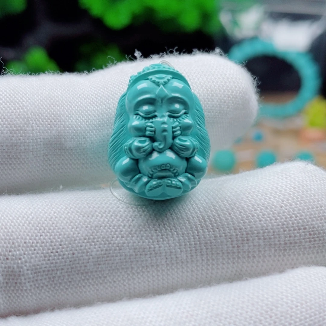 绿松石未镶嵌新款